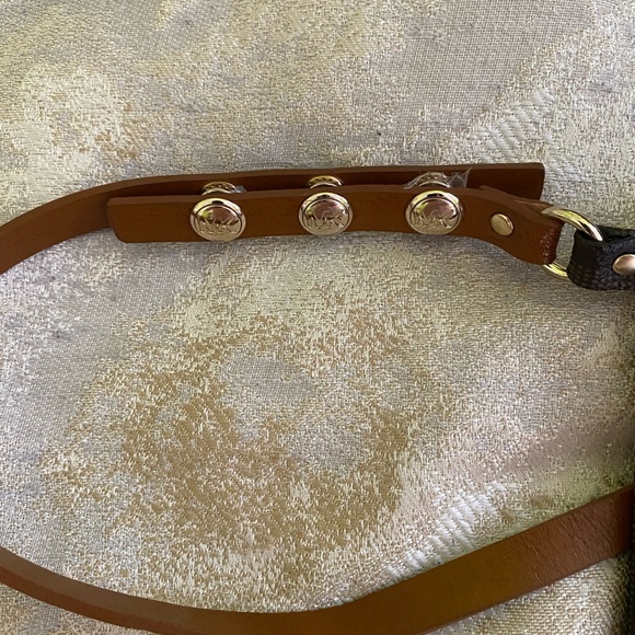 MICHAEL KORS Brown Belt Bag with Chain Small - Picture 7 of 8